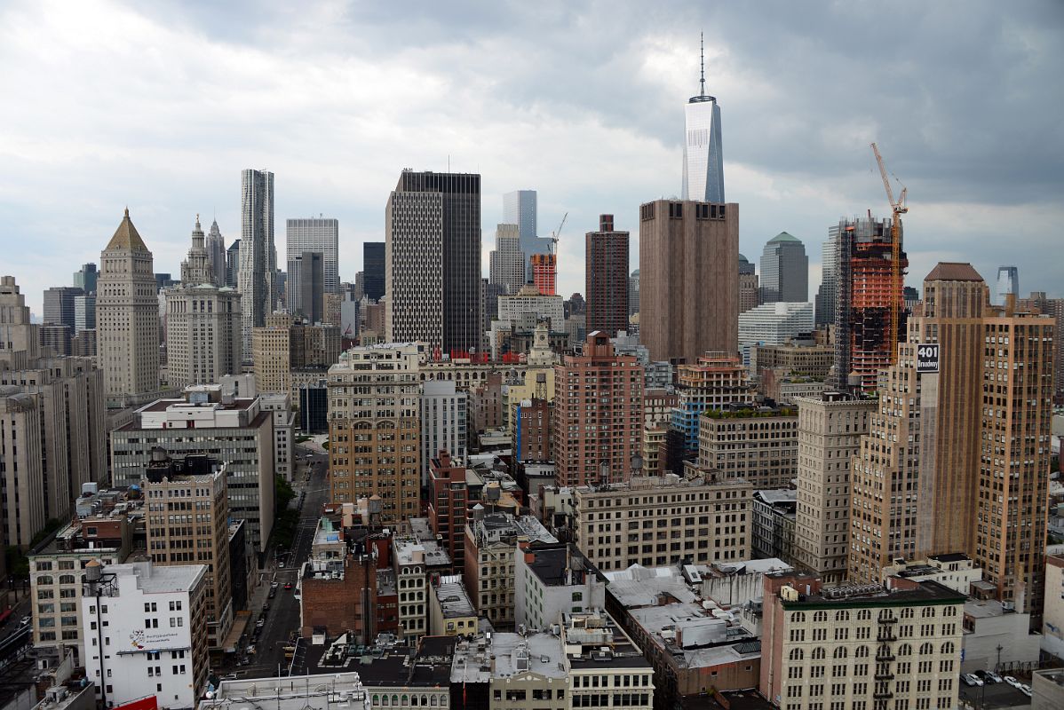 00-4 New York Financial District From Mondrian Soho Rooftop